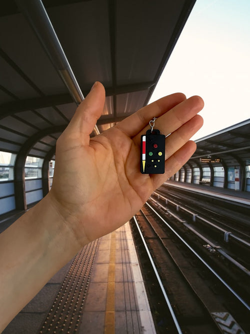 Bahnsignal KS gestört + Zs7 Schlüsselanhänger Bahner 3D Druck - Made in AEU -