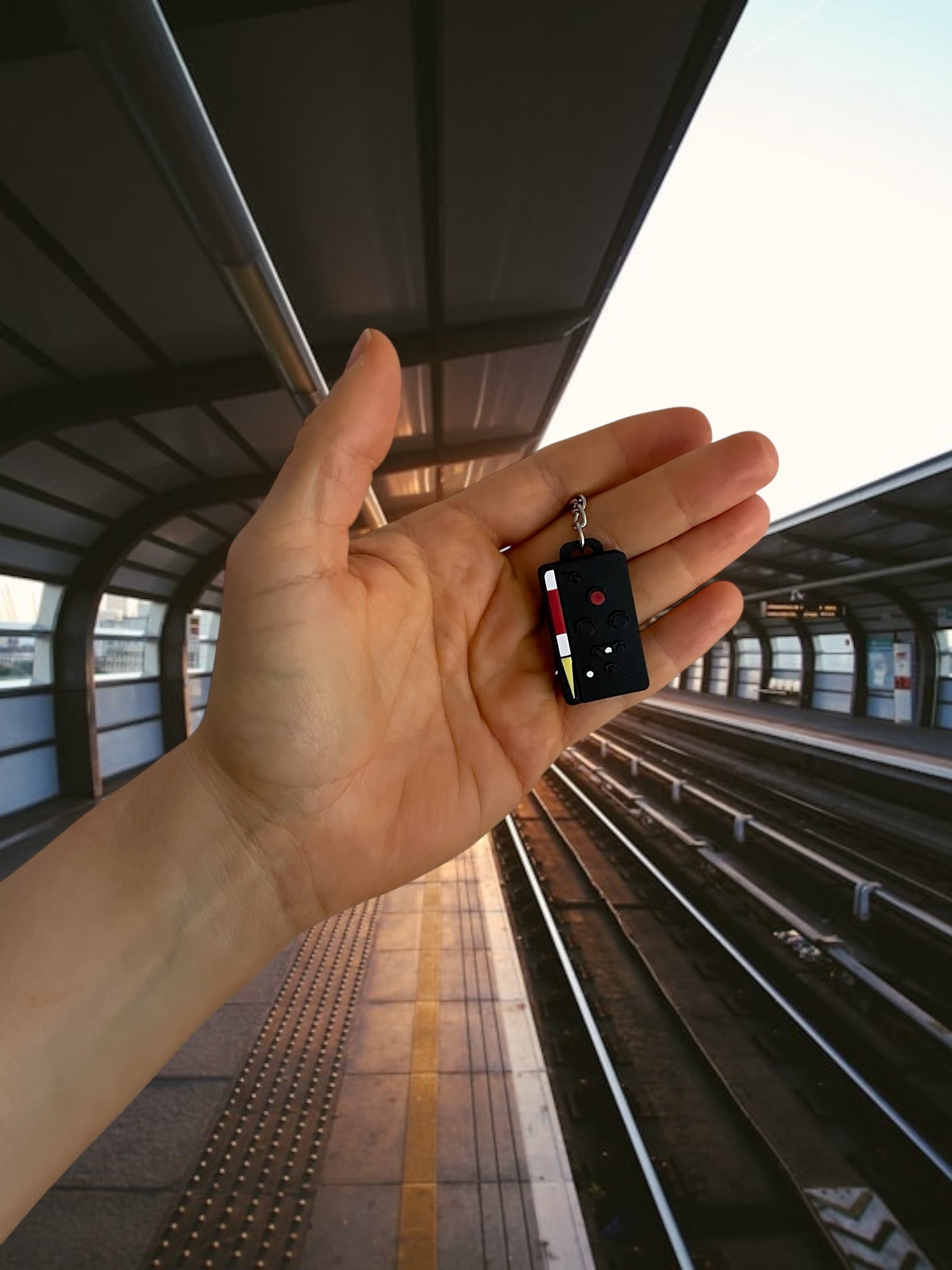 HP0+SH1 Bahnsignal Schlüsselanhänger 3D gedruckt - Made in AEU Bahner Lok Zug