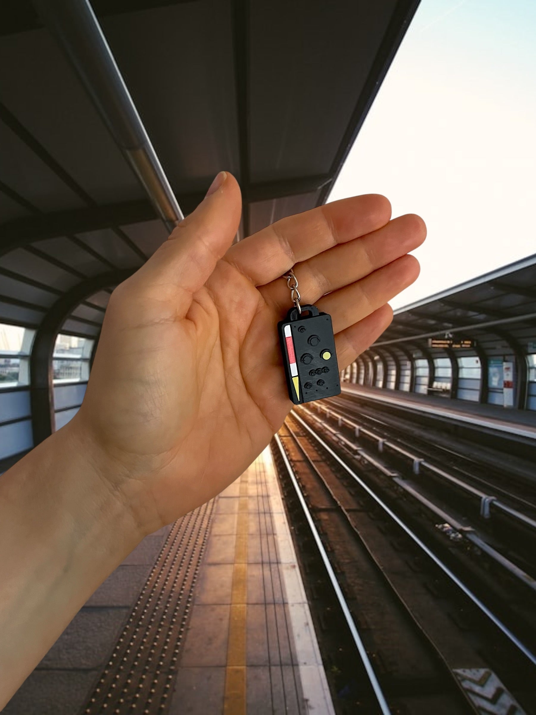 Bahnsignal KS2 Schlüsselanhänger 3D gedruckt Bahn Eisenbahn Lokführer Bahner Made in AEU