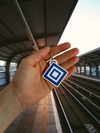 Schlüsselanhänger Bahnsignal El1v ,El1 ,El2 , El3 , El4 , El5 , El6, El1-El6, beidseitig gedruckt PETG - Made in AEU