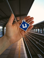 Schlüsselanhänger Bahnsignal El1v ,El1 ,El2 , El3 , El4 , El5 , El6, El1-El6, beidseitig gedruckt PETG - Made in AEU