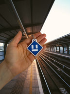 Schlüsselanhänger Bahnsignal El1v ,El1 ,El2 , El3 , El4 , El5 , El6, El1-El6, beidseitig gedruckt PETG - Made in AEU