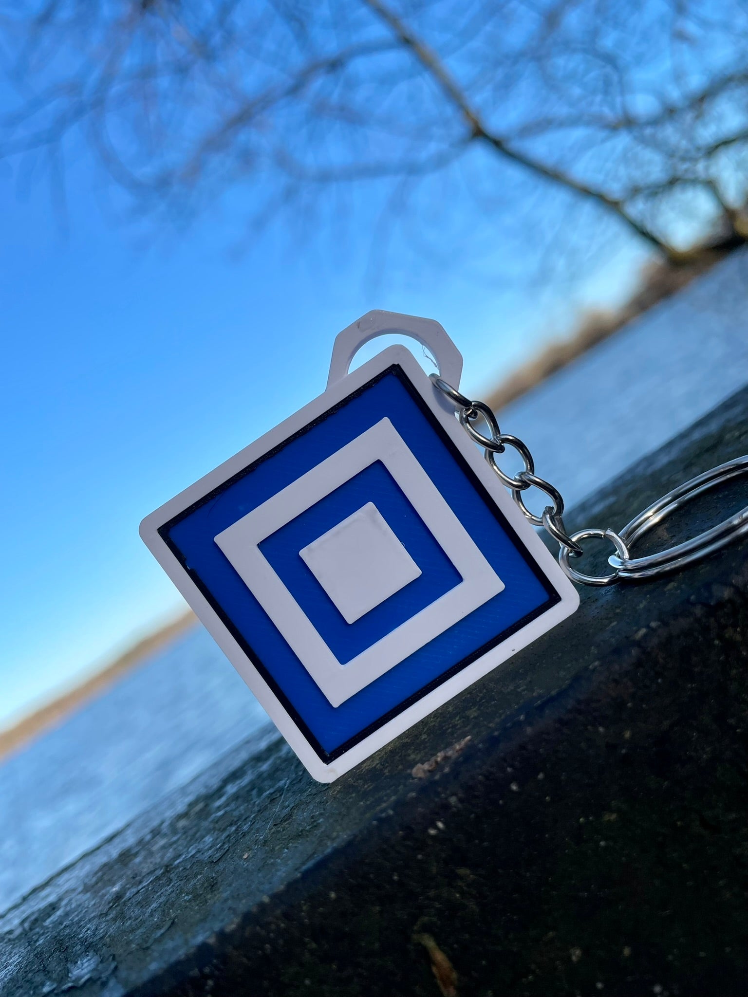 Schlüsselanhänger Bahnsignal El1v ,El1 ,El2 , El3 , El4 , El5 , El6, El1-El6, beidseitig gedruckt PETG - Made in AEU