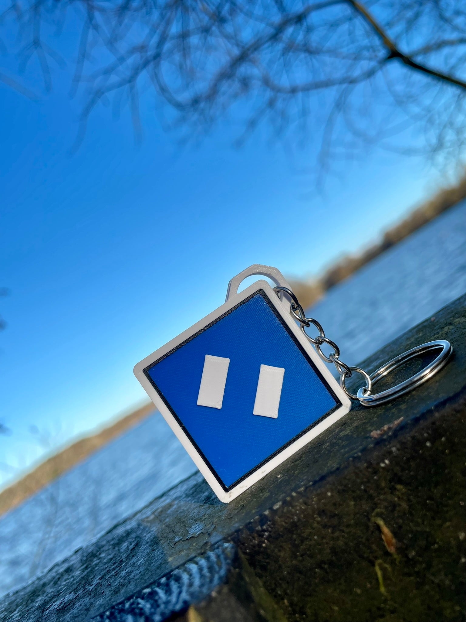 Schlüsselanhänger Bahnsignal El1v ,El1 ,El2 , El3 , El4 , El5 , El6, El1-El6, beidseitig gedruckt PETG - Made in AEU