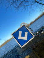 Schlüsselanhänger Bahnsignal El1v ,El1 ,El2 , El3 , El4 , El5 , El6, El1-El6, beidseitig gedruckt PETG - Made in AEU