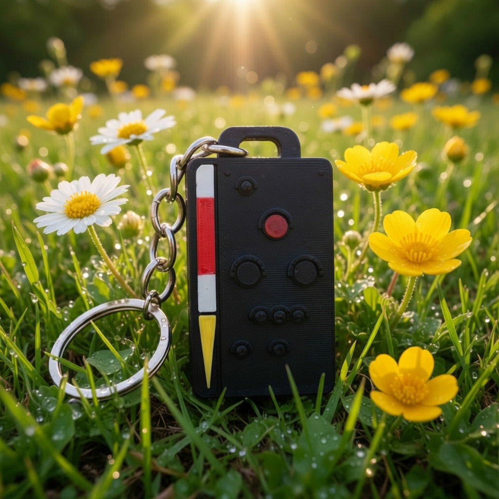 HP0 Bahnsignal Schlüsselanhänger 3D gedruckt - Made in AEU Bahn Lok Eisenbahn