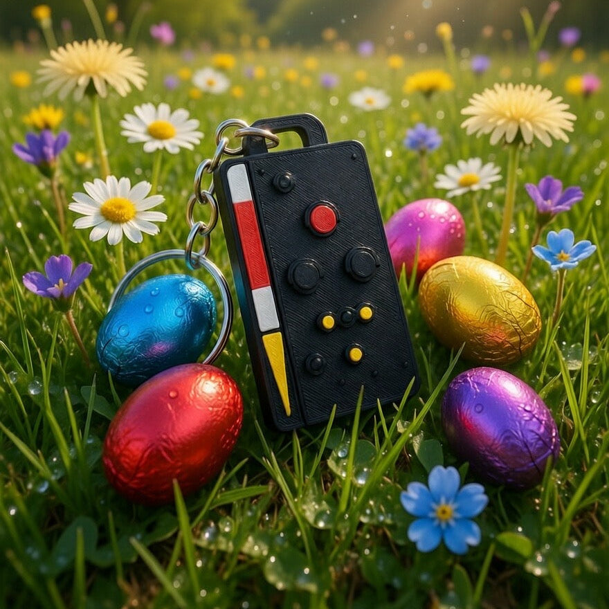 Schlüsselanhänger Bahnsignal HP0 Zs7