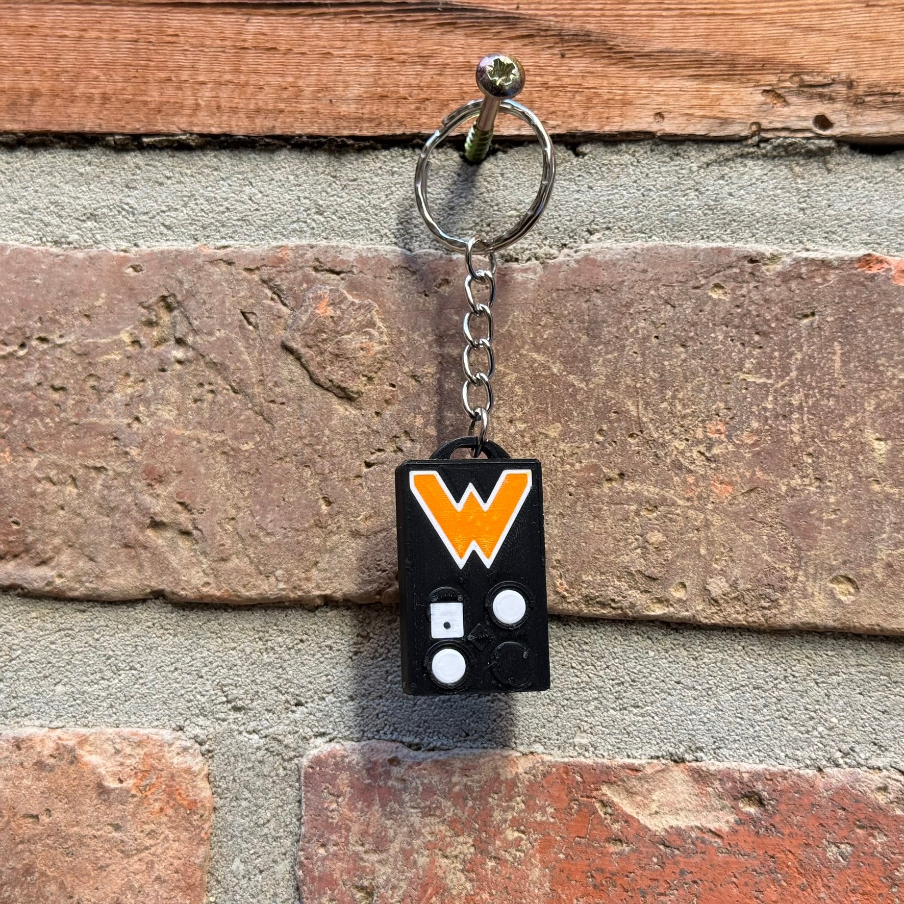 Schlüsselanhänger Bahnsignal, Zwergsignal Ra 11a mit Ra 12 (DV 301)