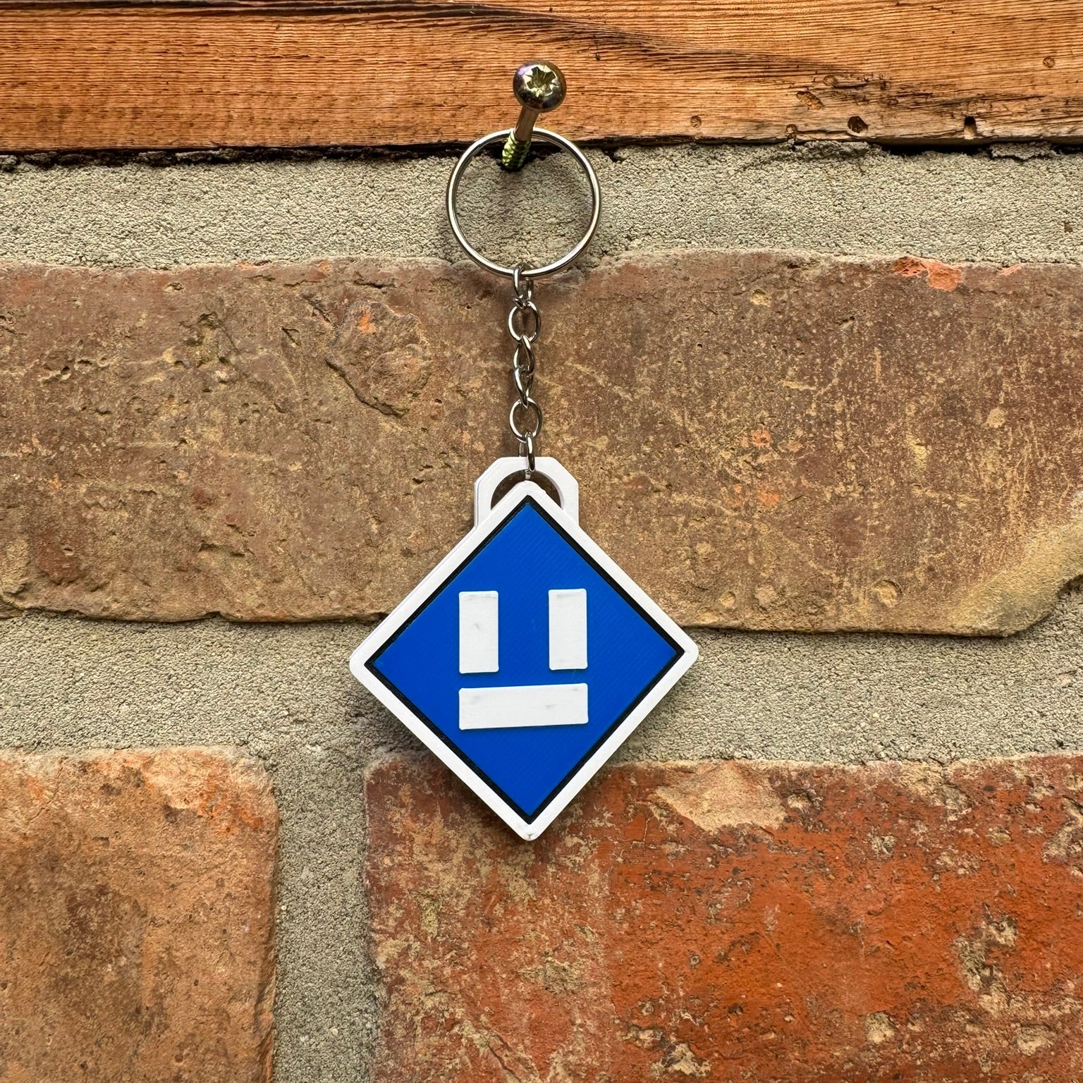 Schlüsselanhänger Bahnsignal El1v ,El1 ,El2 , El3 , El4 , El5 , El6, El1-El6, beidseitig gedruckt PETG - Made in AEU