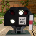 Sperrsignal Sh1/HP0 Schotterzwerg Bahn Bahnsignal Lichtsperrsignal Signalnachbau Lehrmaterial 3D Druck